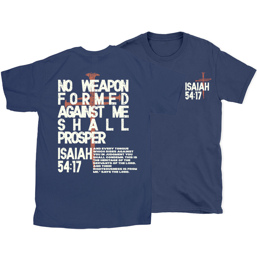 No Weapon Christian T-Shirt