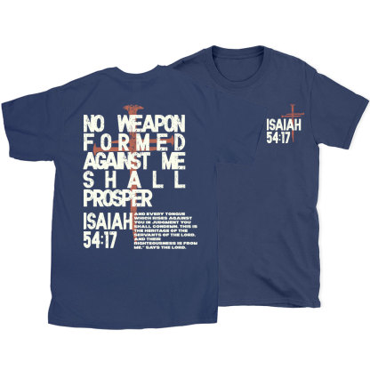 No Weapon Christian T-Shirt