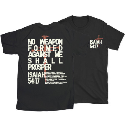 No Weapon Christian T-Shirt