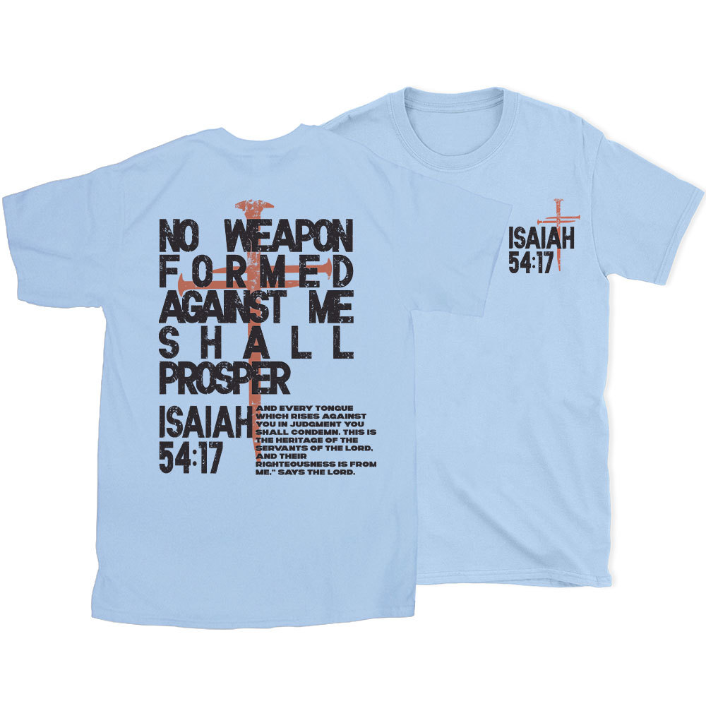 No Weapon Christian T-Shirt