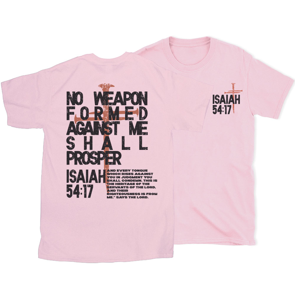 No Weapon Christian T-Shirt