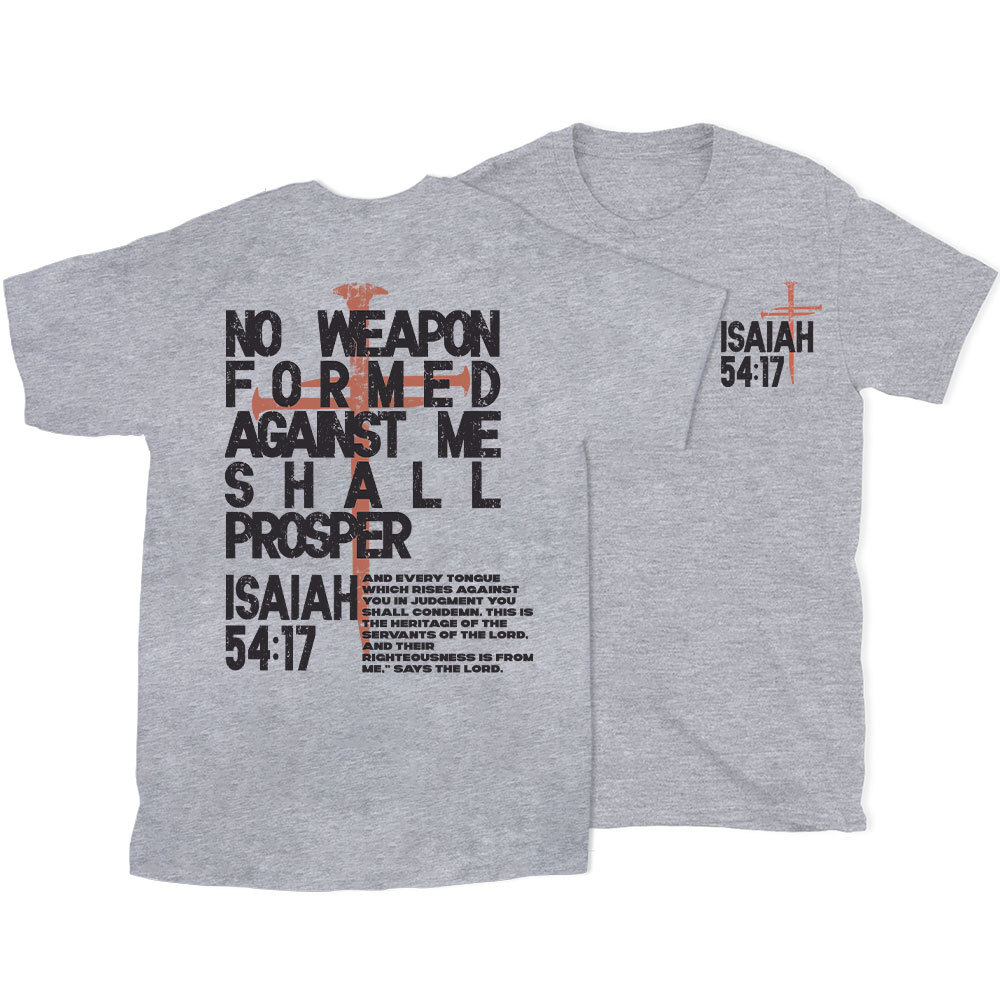 No Weapon Christian T-Shirt