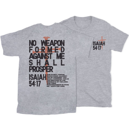 No Weapon Christian T-Shirt