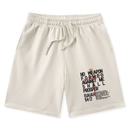 No Weapon Christian Washed Shorts