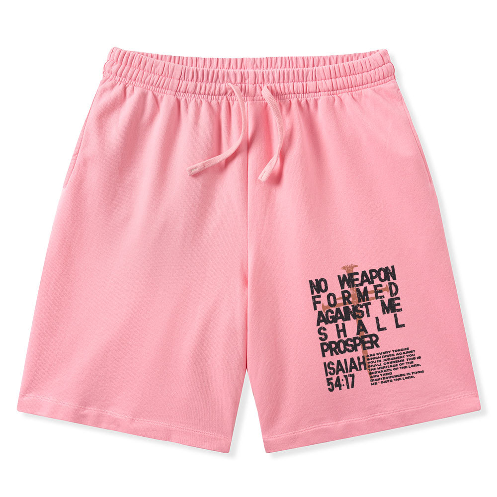 No Weapon Christian Washed Shorts