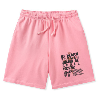 No Weapon Christian Washed Shorts