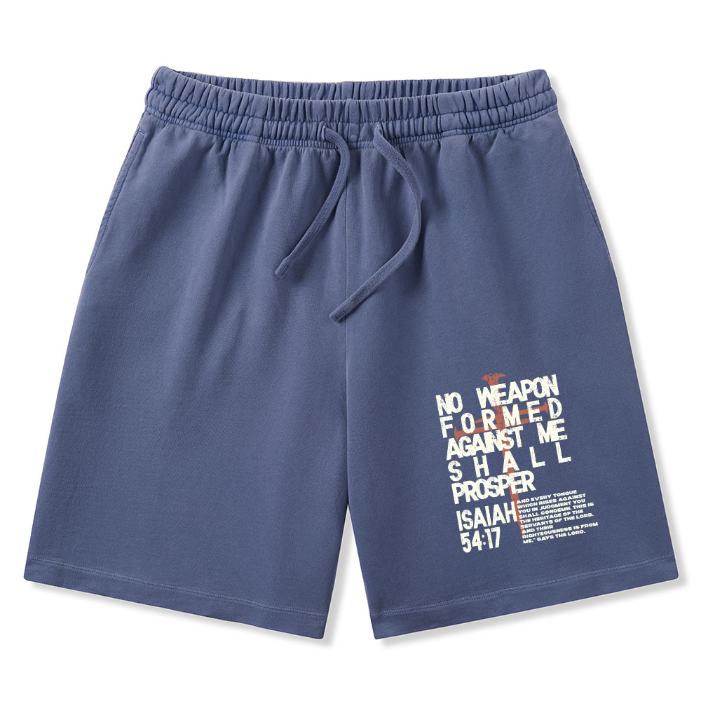 No Weapon Christian Washed Shorts