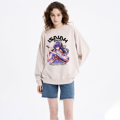 No Weapon Christian Washed Sweatshirt