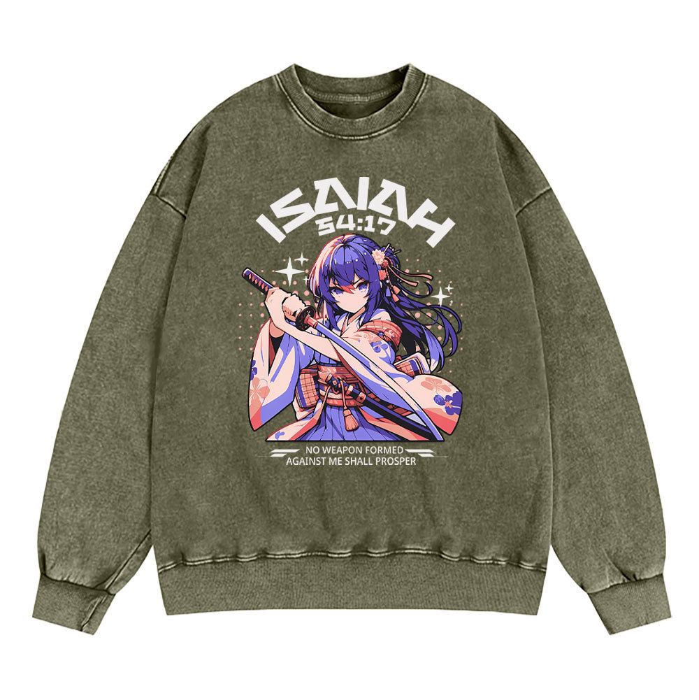 Jesus Christ Christian Washed Sweatshirt Sale - GuidingCross