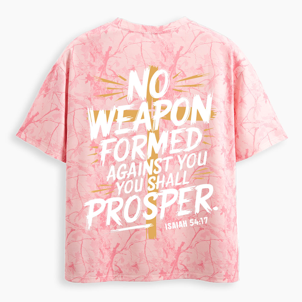 No Weapon Formed Against Christian Camo T-Shirt