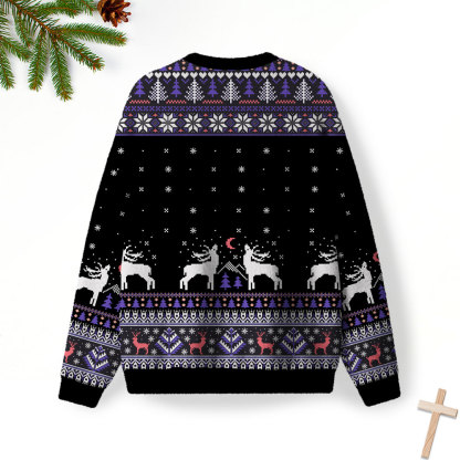 No Weapon Formed Christian Lightweight Sweater