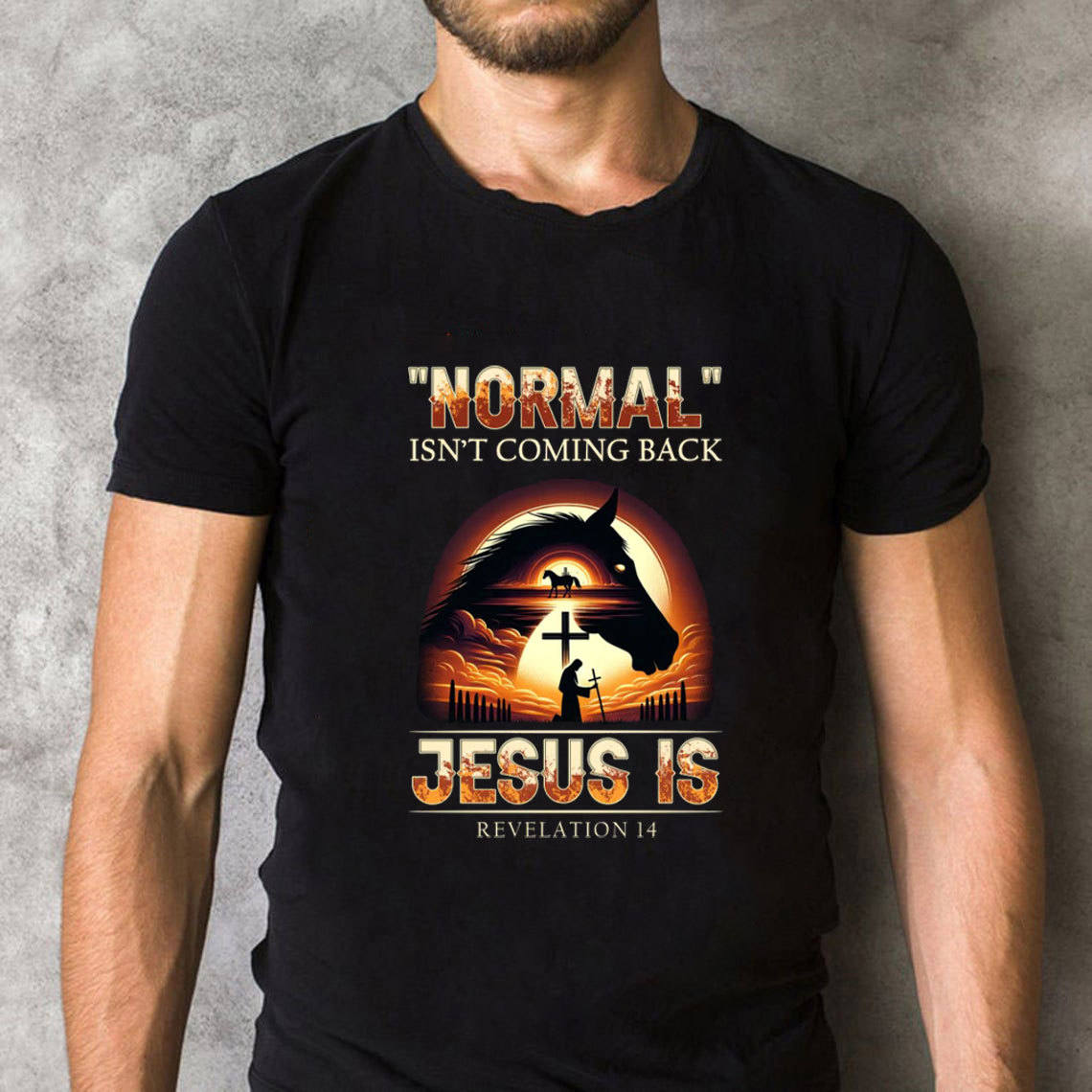 Normal Is Not Coming Back Jesus Is Christian T-Shirt