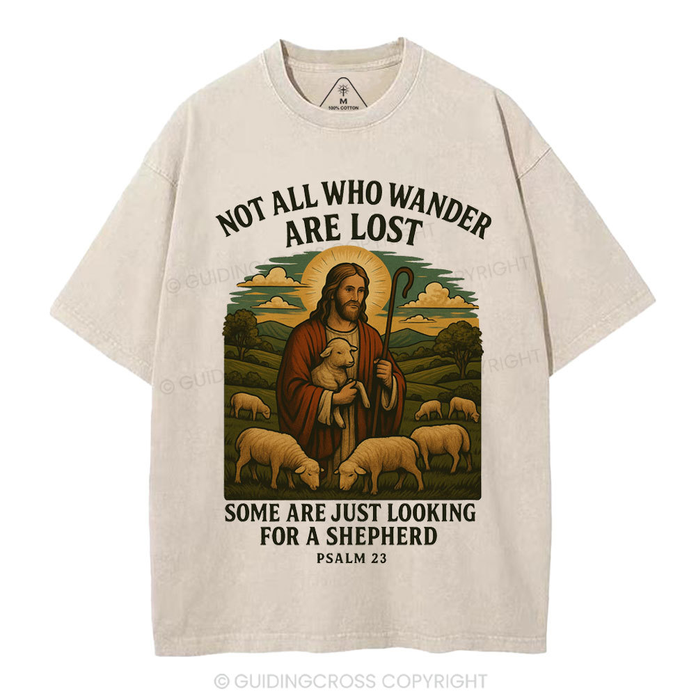 New-Sample Christian Washed T-Shirt Sale - GuidingCross