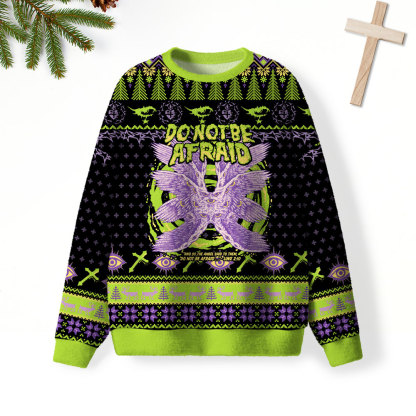 Not Be Afraid Christian Lightweight Sweater