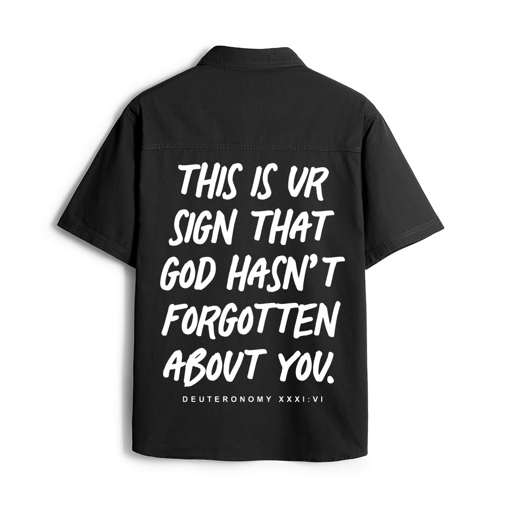 Not Forsaken Christian Work Shirt 