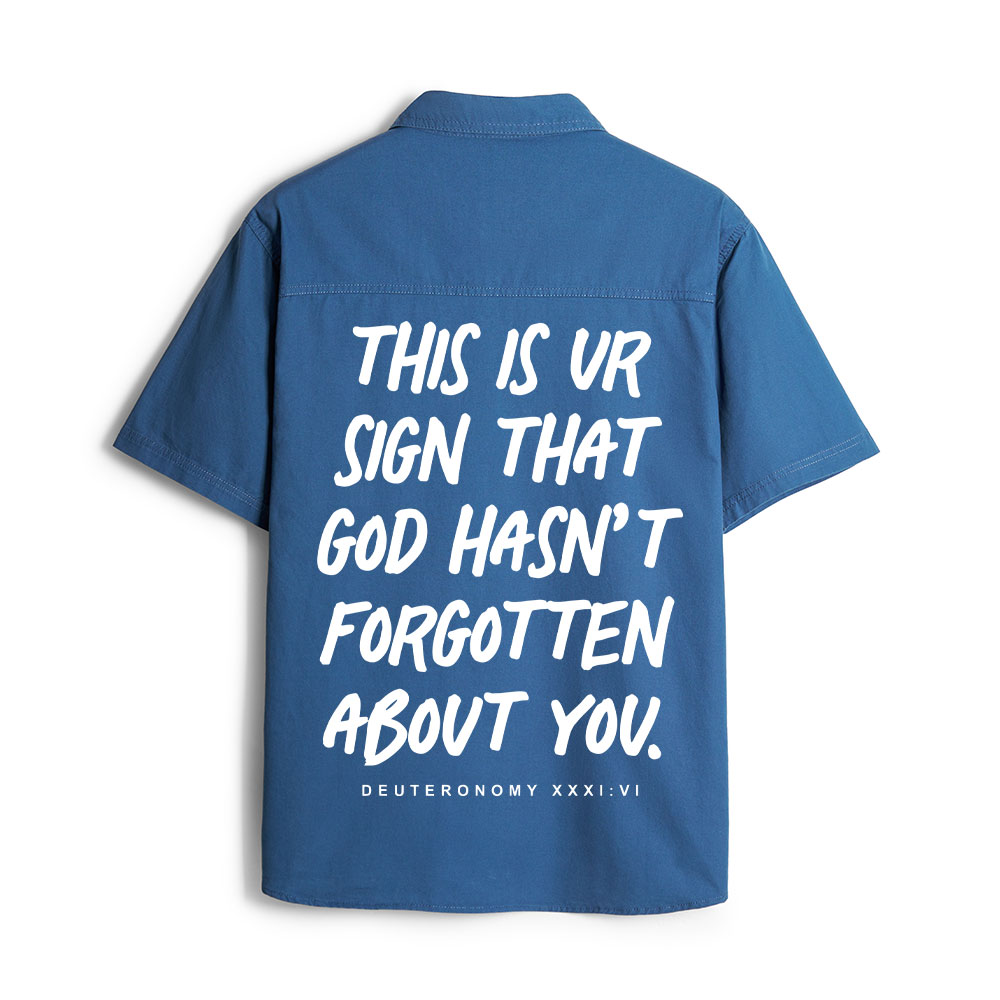 Not Forsaken Christian Work Shirt 