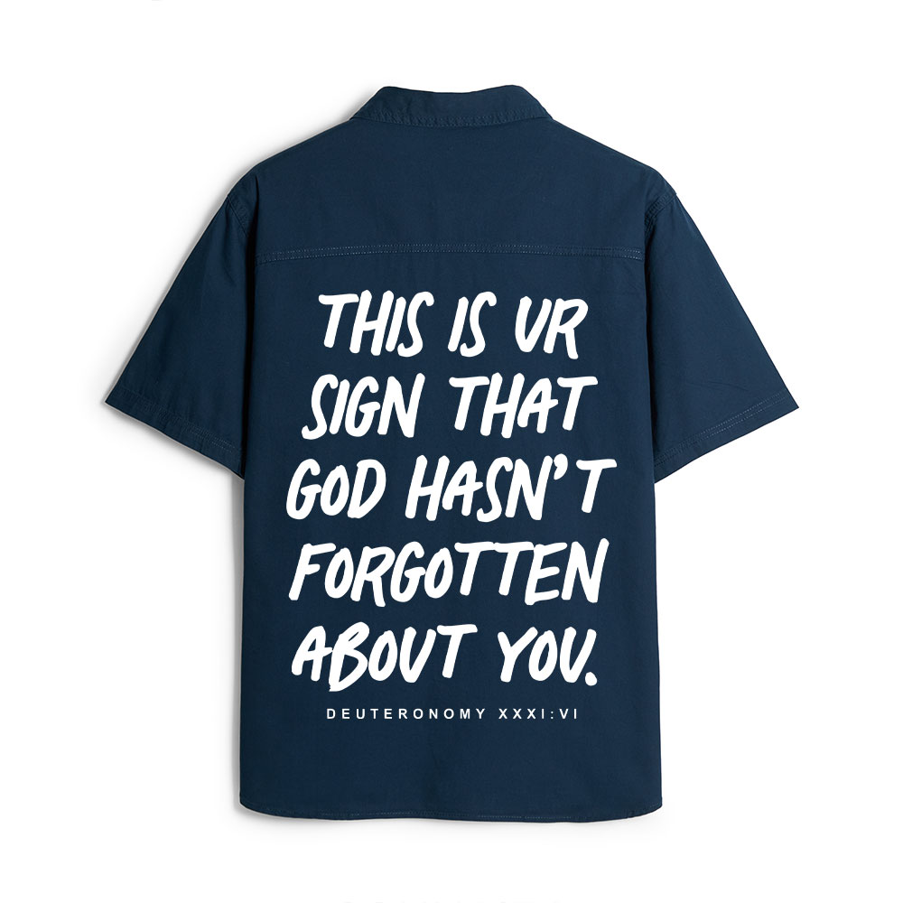 Not Forsaken Christian Work Shirt 