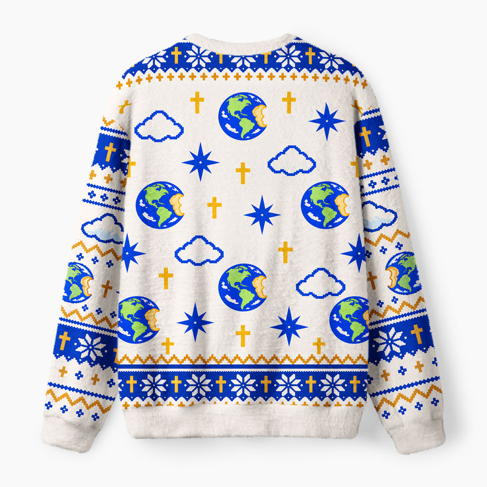 Not Of This World Furry Lightweight Sweater