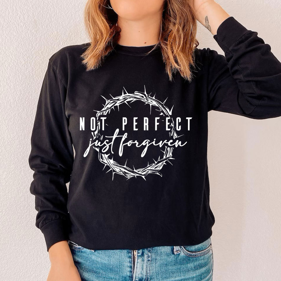 Not Perfect Just Forgive  Christian T-Shirt