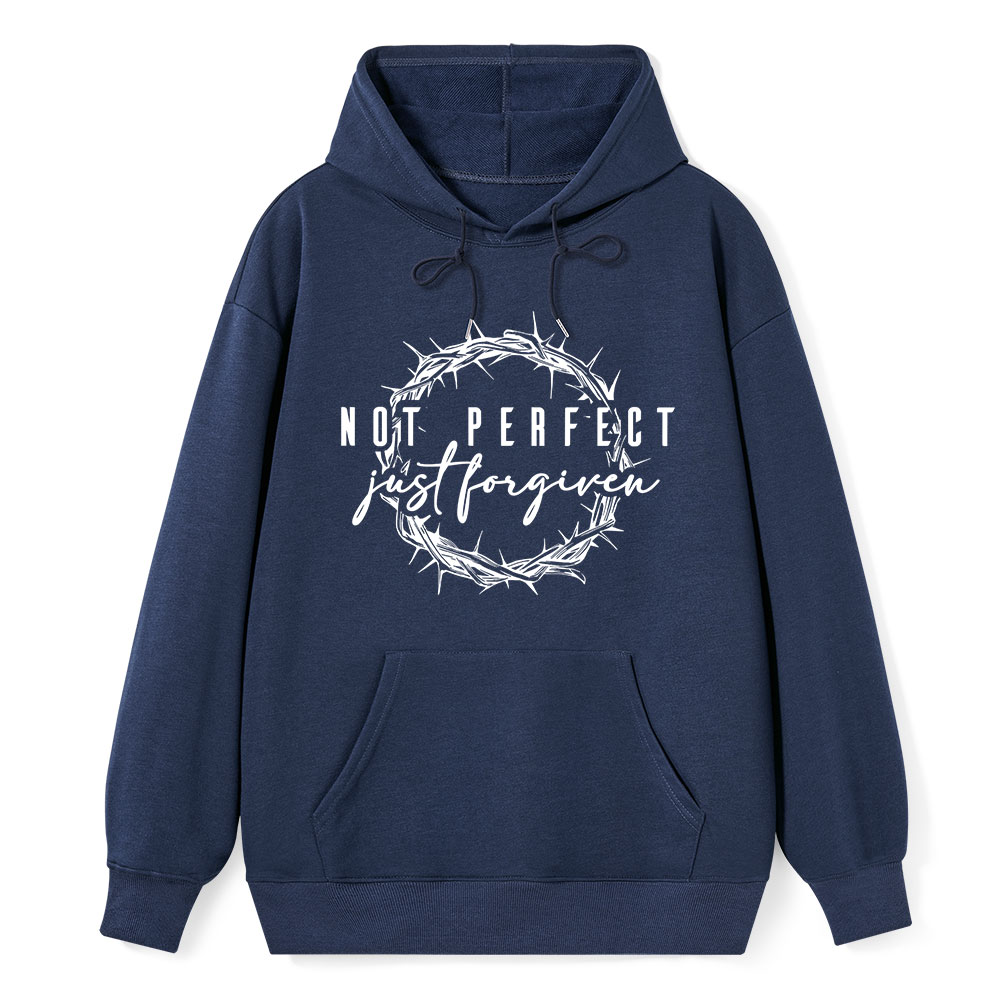 Not Perfect Just Forgiven Religious Hoodie