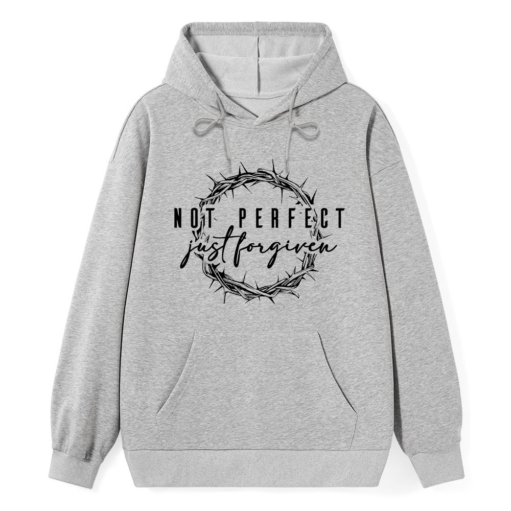 Not Perfect Just Forgiven Religious Hoodie Sale - GuidingCross