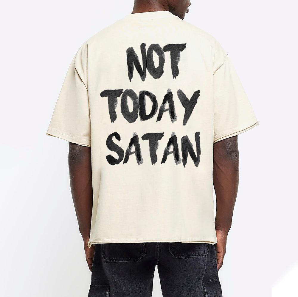 Not Today Christian Washed T-Shirt
