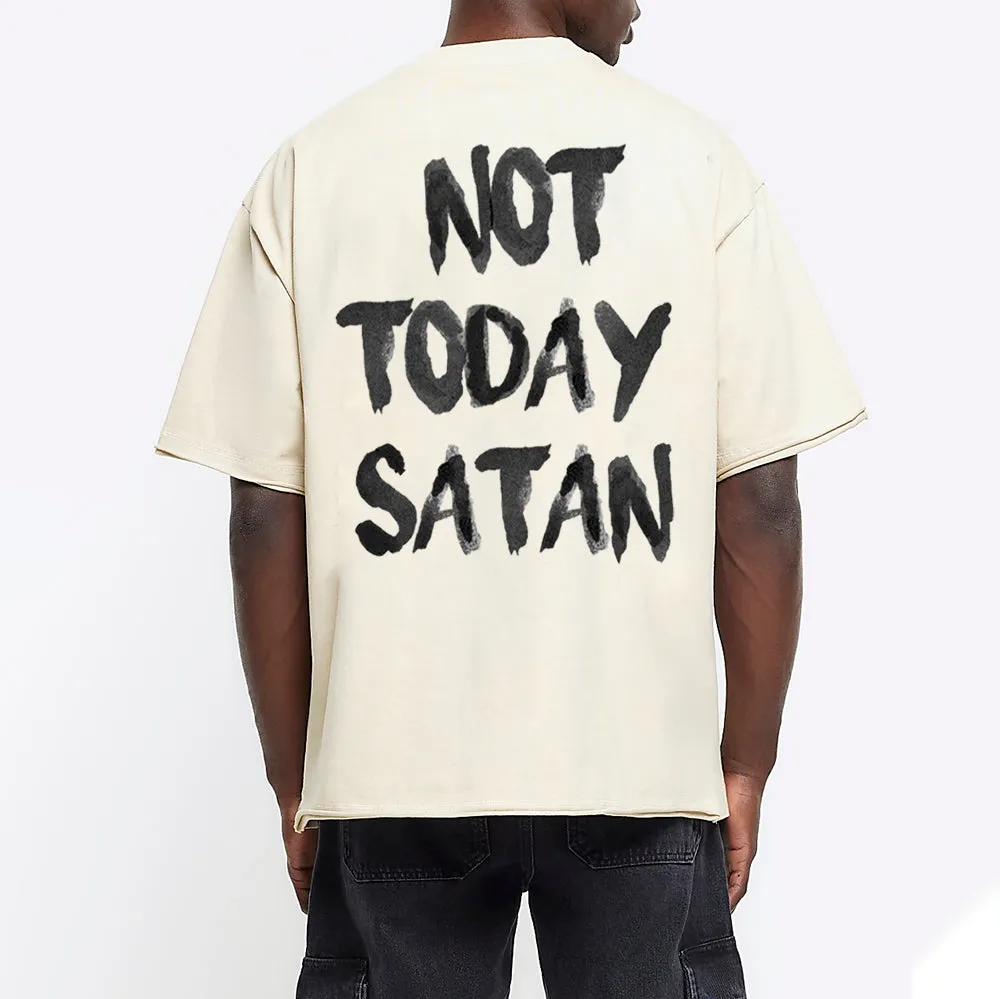 Not Today Christian Washed T-Shirt