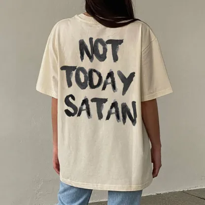 Not Today Christian Washed T-Shirt