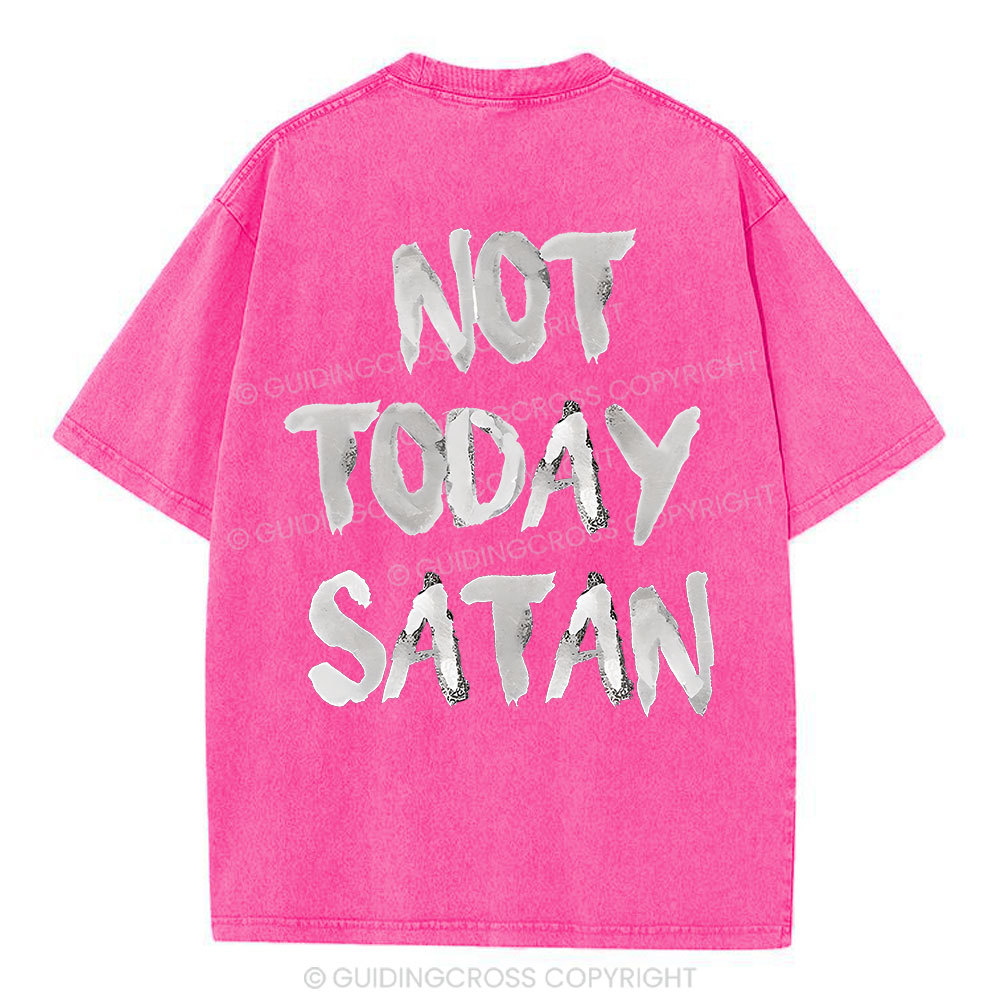 Not Today Christian Washed T-Shirt