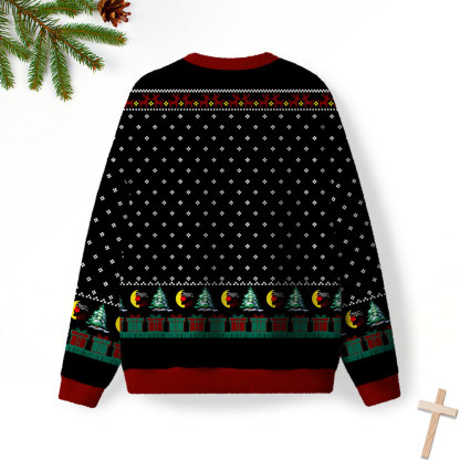 Not Today Satan Christian Lightweight Sweater