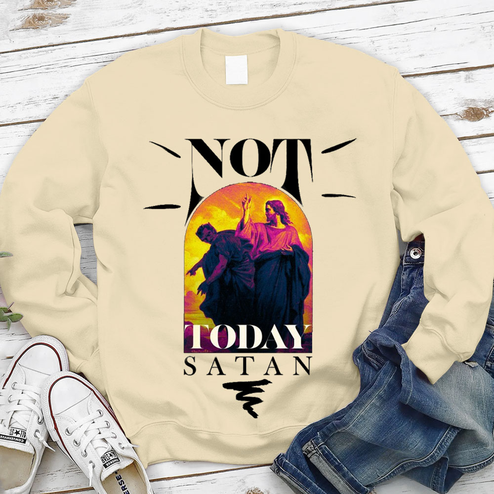 Jesus Faith Over Fear Christian Sweatshirt