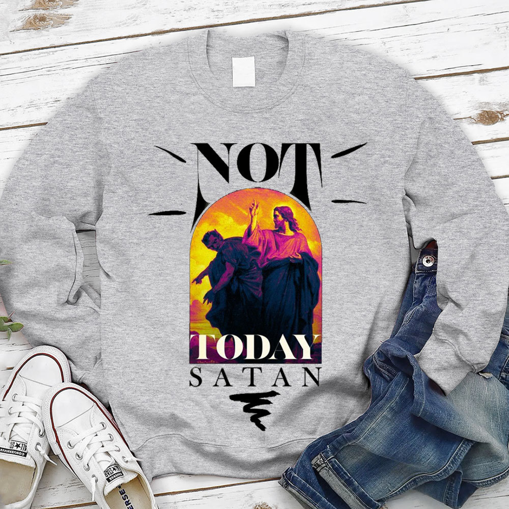 Jesus Faith Over Fear Christian Sweatshirt