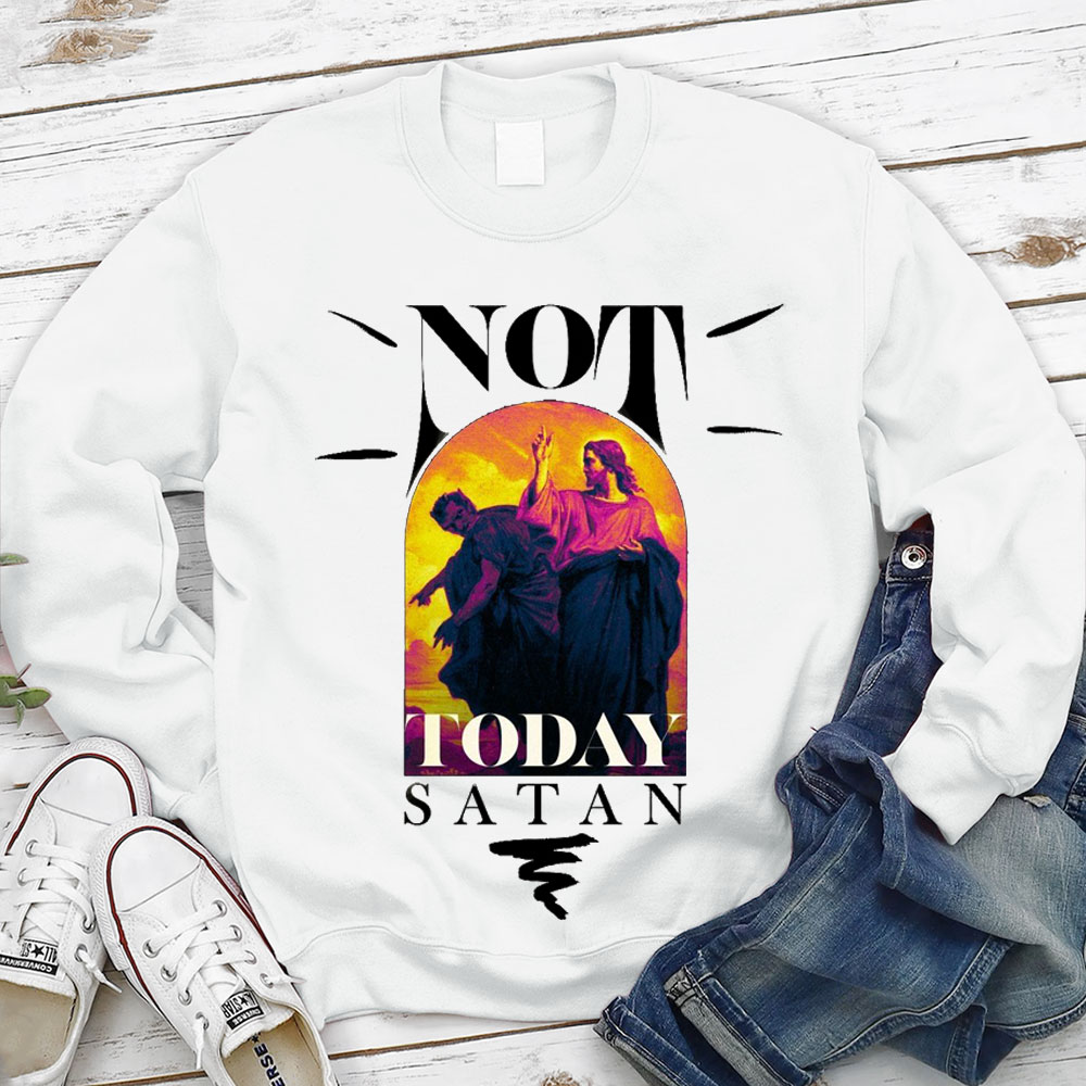 Jesus Faith Over Fear Christian Sweatshirt