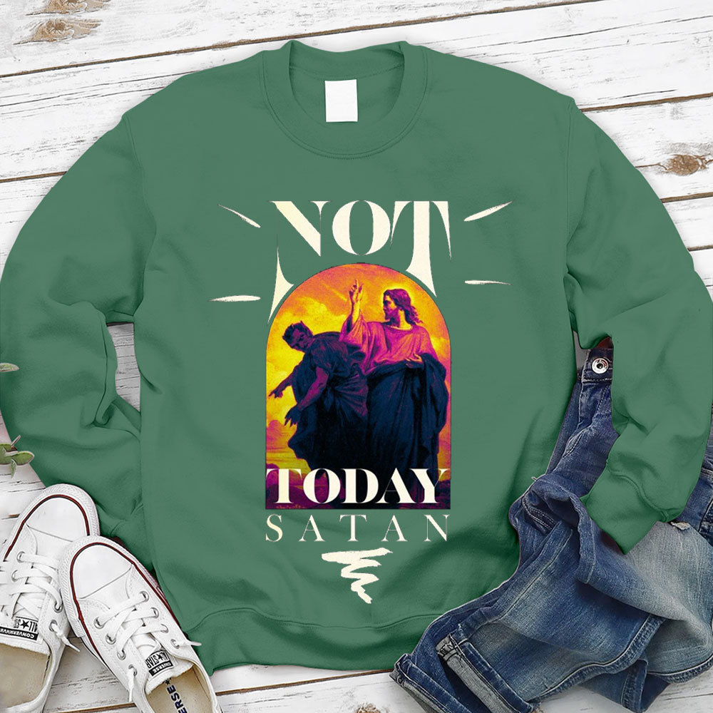 Jesus Faith Over Fear Christian Sweatshirt