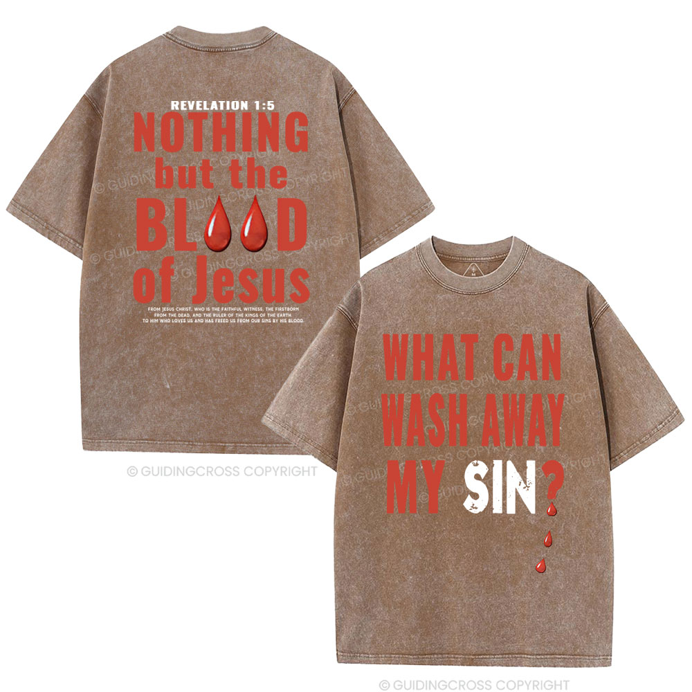 New-Sample Christian Washed T-Shirt Sale - GuidingCross