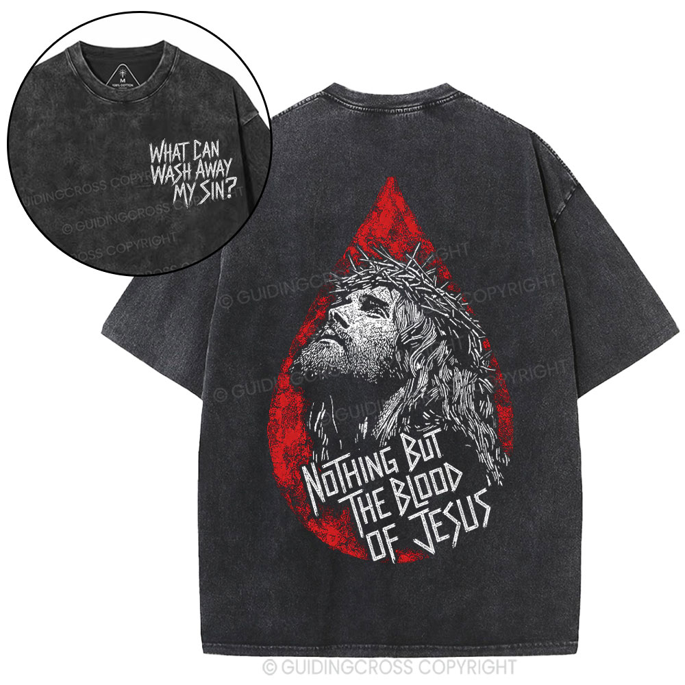 New-Sample Christian Washed T-Shirt Sale - GuidingCross
