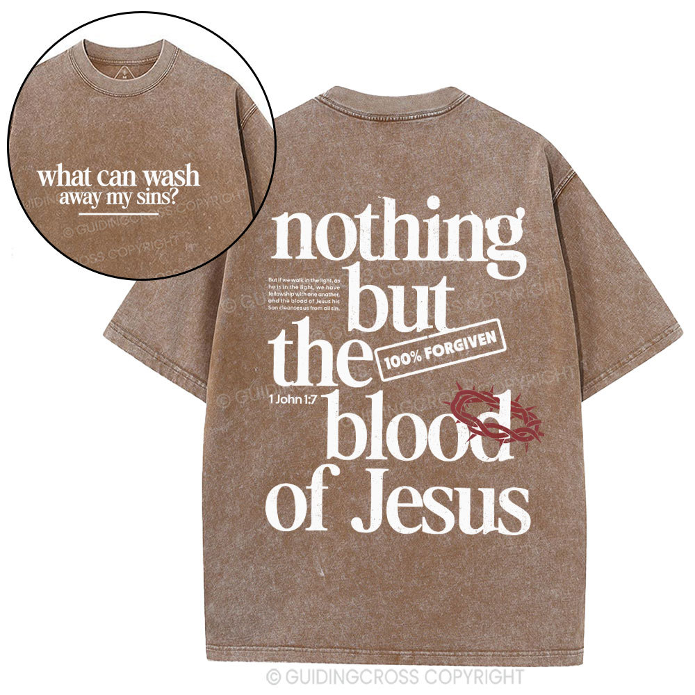 New-Sample Christian Washed T-Shirt Sale - GuidingCross