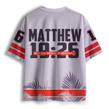 Nothing Is Impossible Christian Mesh Jersey