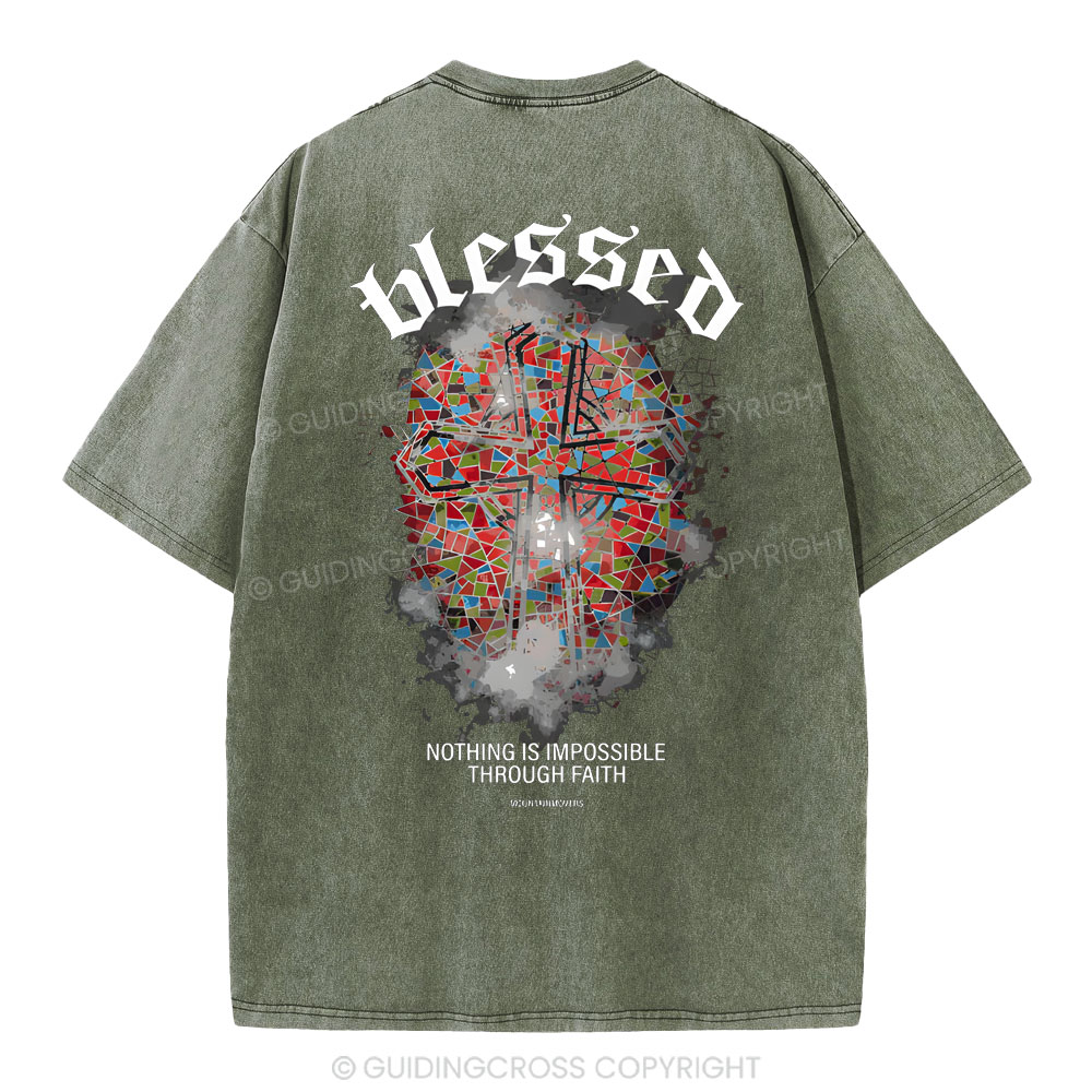 Sample Washed T-Shirt Sale - GuidingCross