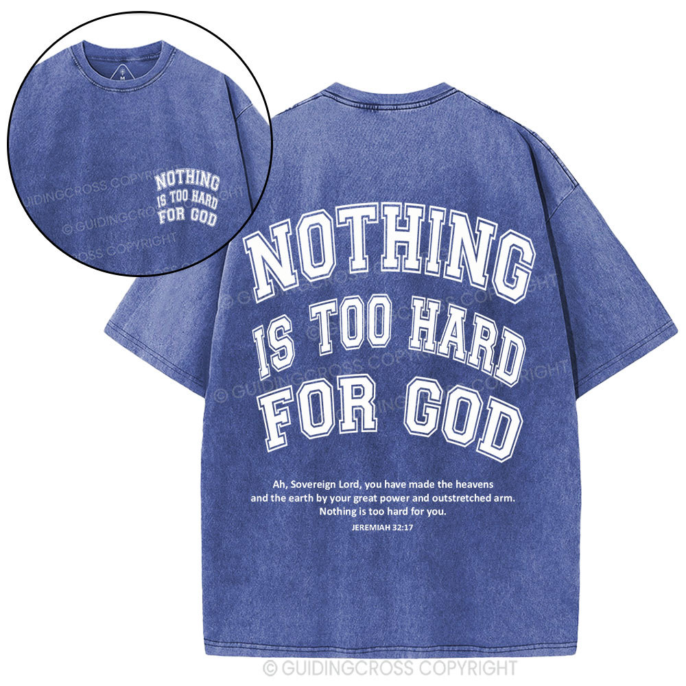 New-Sample Christian Washed T-Shirt Sale - GuidingCross