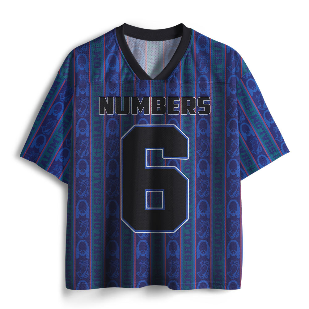 Numbers 6 Christian Mesh Jersey