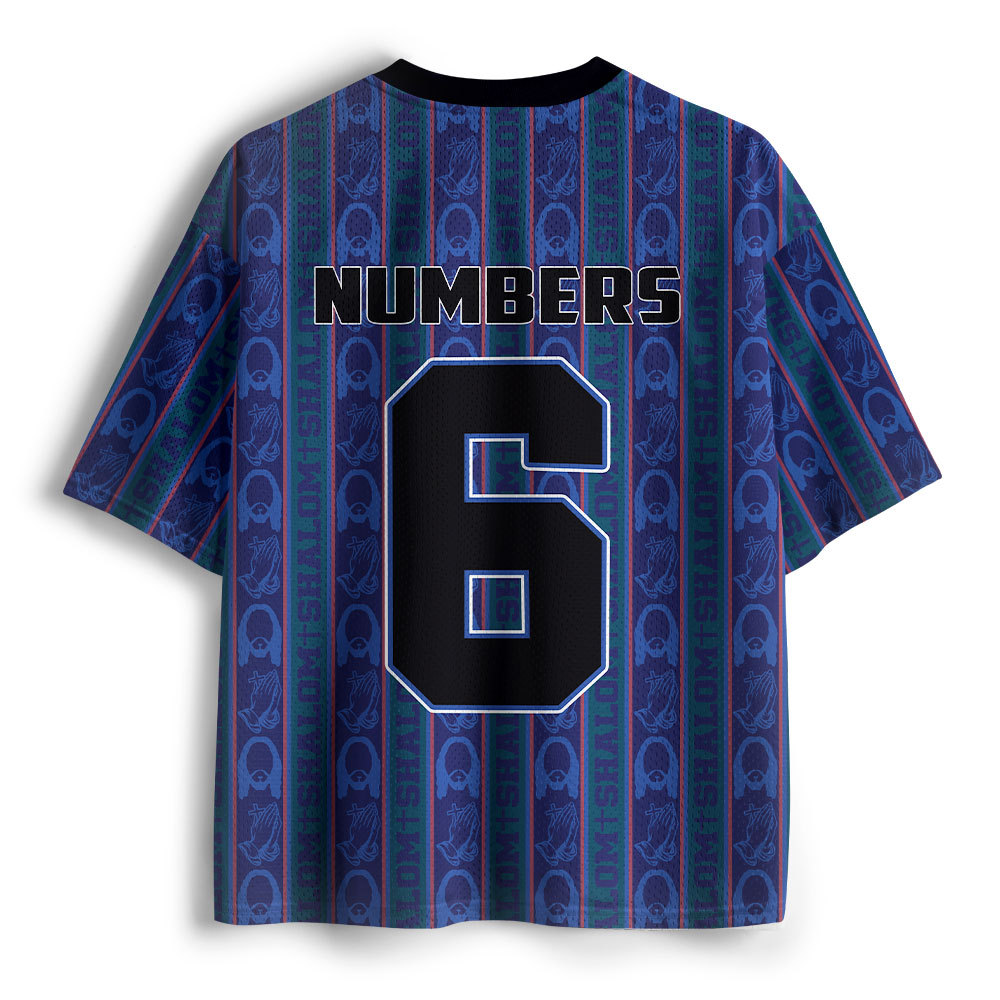 Numbers 6 Christian Mesh Jersey