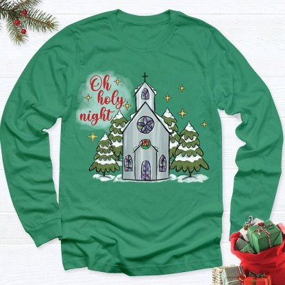 O Holy Night Christian Christmas T-Shirt