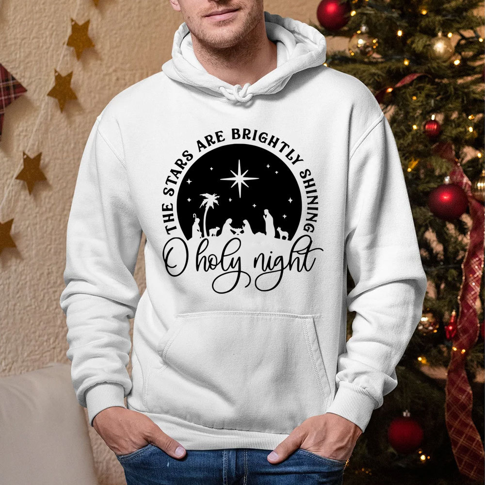 O Holy Night Nativity Christmas Hoodie