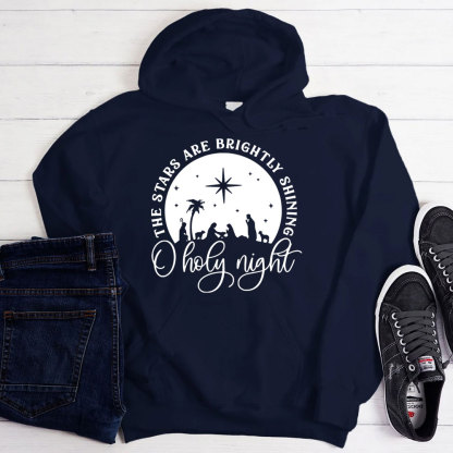 O Holy Night Nativity Christmas Hoodie