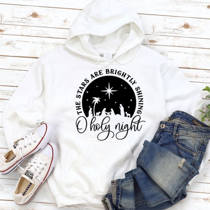 O Holy Night Nativity Christmas Hoodie