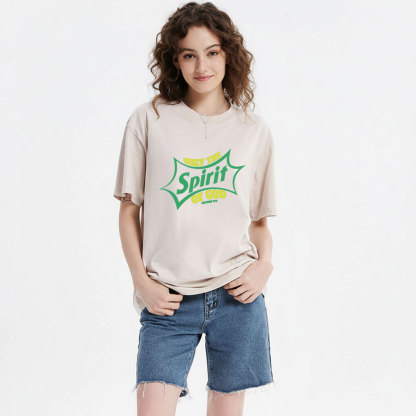 Obey The Spirit Of God Christian Washed T-Shirt
