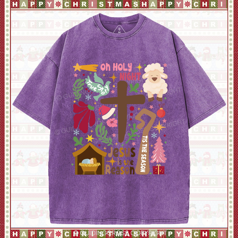 sample washed T-Shirt Sale - GuidingCross