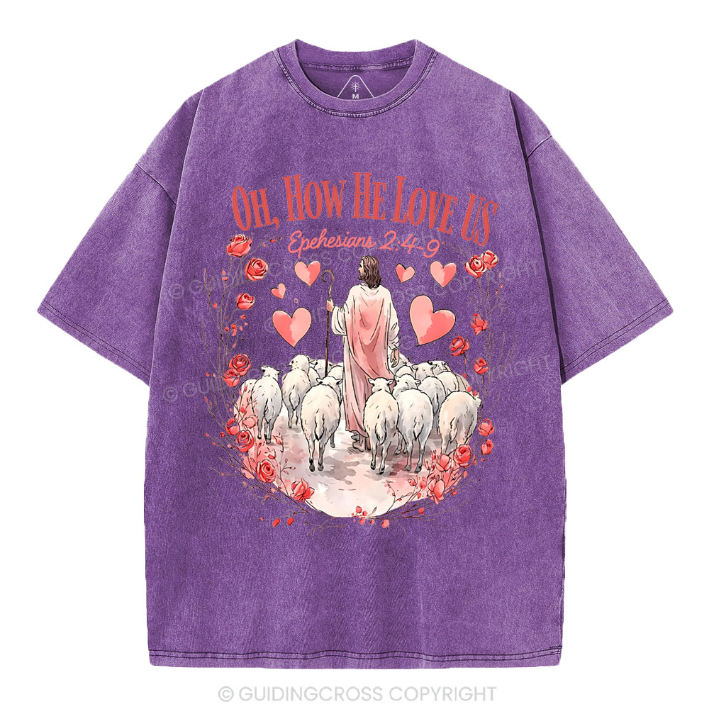 New-Sample Christian Washed T-Shirt Sale - GuidingCross