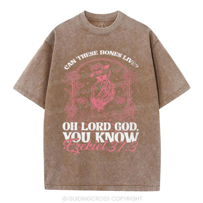 Oh Lord God You Know Christian Washed T-Shirt
